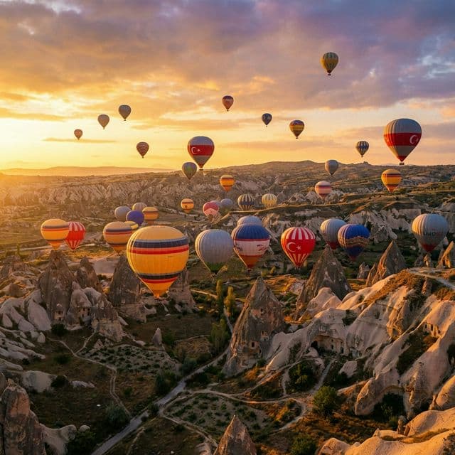 Kapadokya Balon Turu - 3 Gün